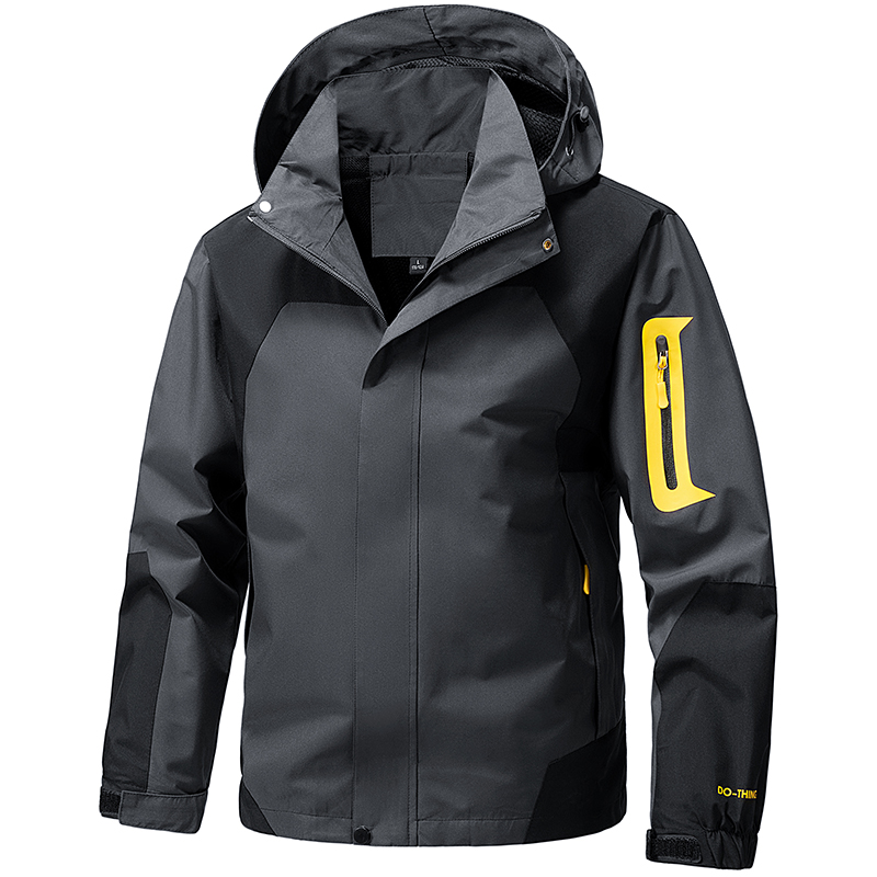 Outdoor Sport Windbreaker - Softshell Açık Hava Ceketi Erkekler Fermuarlı