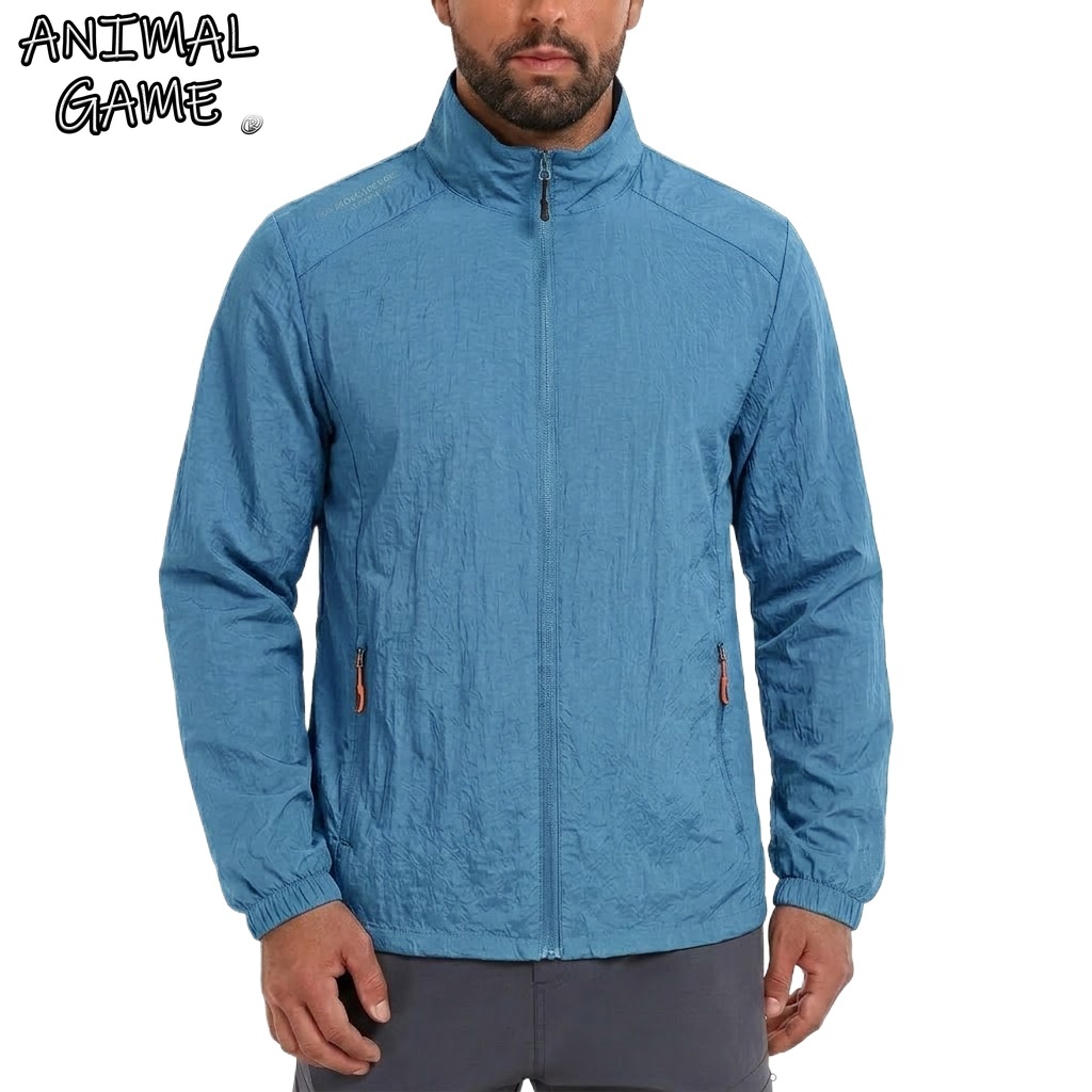 Outdoor Sport Jacket Men - Erkek UPF50+ Performans Güneş Koruyucu Montlar