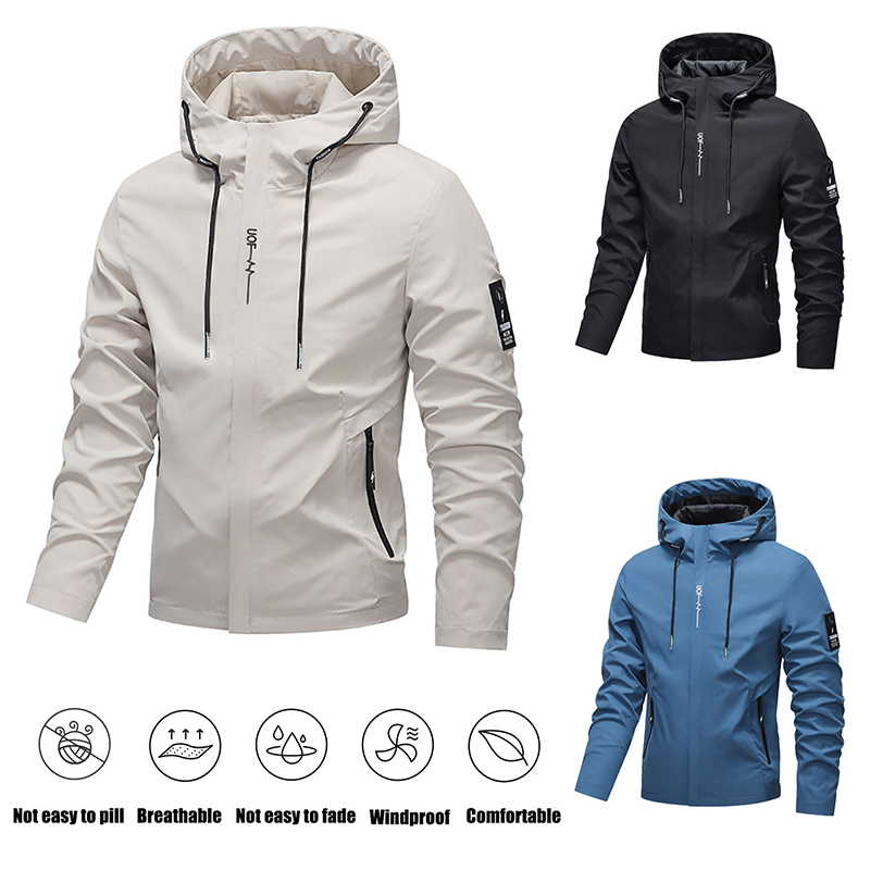 Outdoor Sport Windbreaker - Erkek Kadın Su Geçirmez Yürüyüş Ceketi