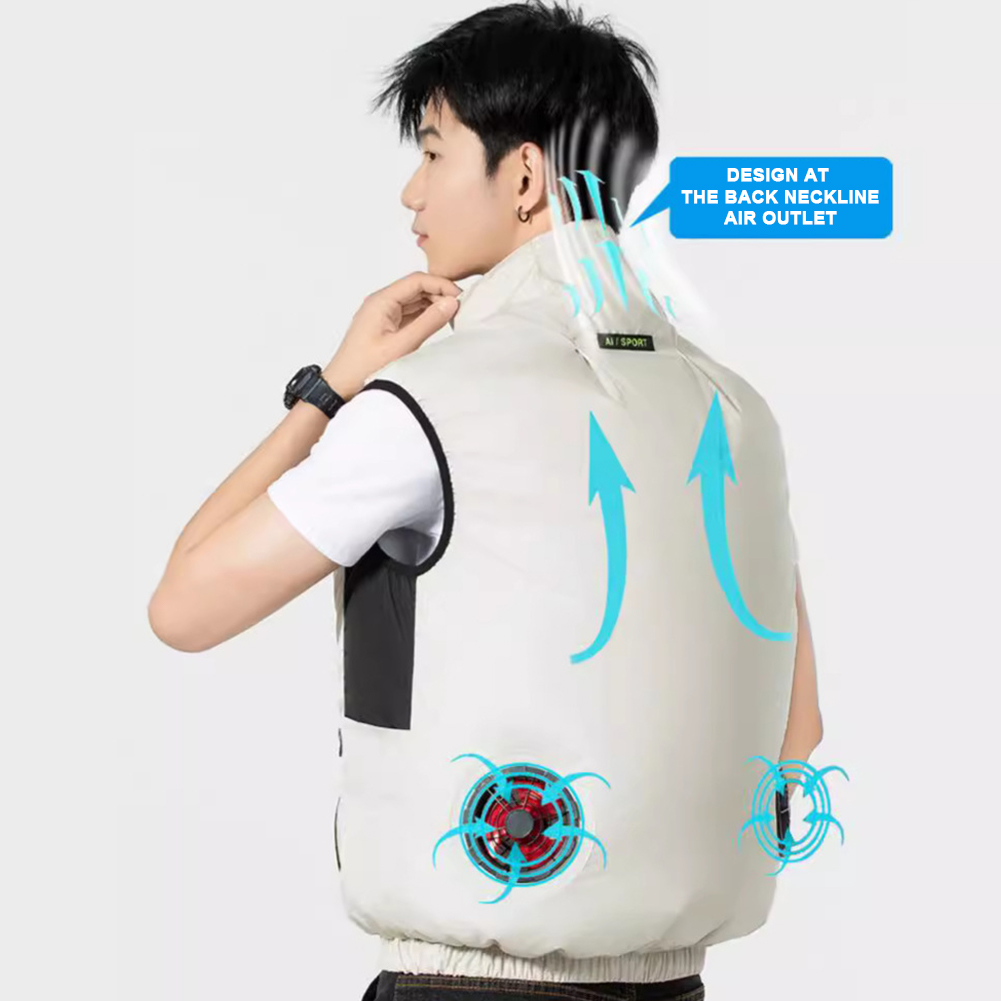 2025 Soğutma Fanı Yelek Klima  - Outdoor Sport Jacket Men incelemesi ve fiyatı